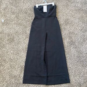 Black Just brand fancy jumpsuit, size small, brand new tags on